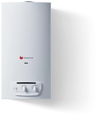 Chauffe-bain gaz Opalia C14 Cyclo (générateur) - Saunier Duval - Gaz naturel - 680x350x313mm