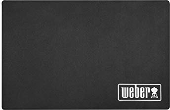 Weber Tappetino per BBQ - Piccolo (120 x 80 cm), Protegge da Schizzi di Grasso o liquidi gocciolanti, Materiale Antibatterico Resistente al Calore e alle intemperie, per Tutti i Tipi di BBQ (17897)