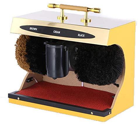 Automatique À Induction Cireuse De Chaussure, Brosse À Chaussures Hôtel Niveau D'hôtel Ultra Durable Polisseuses De Longue Durée Home Hotel Utility House Automatique (Donner des Chaussures),d'or