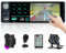 Hikity RDS Radio de Coche Bluetooth 1 DIN Estéreo, 4 Pulgadas Pantalla Táctil Autoradio FM/Am/USB/SD/AUX/SWC Radio con Micrófono + Cámara Visión Trasera