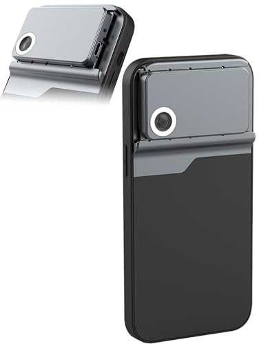 Telefon Mikroskop, 400x Mikroskop Objektiv mit LED-Licht, Telefon Hülle, Wiederauf Ladbare Tragbare Mikroskop, Taschen-Telefon-Mikroskop-Linse für 14 Pro