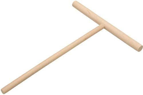 Htppzjr 1 PC Wooden T Shape Crepe Maker Pancake Spreader Stick Stick Chinese Crepes Pie Tools Kitchen Accessories Kitchen Diy Tools