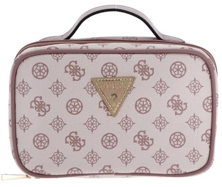 GUESS Kosmetiktasche Wilder Dual Travel Case Light Nude rosa