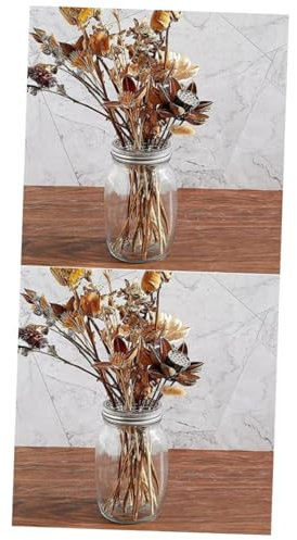 Ciieeo 20pcs Jar Frog Lid Inserts Flower Grid Holder Reusable Floral Arranger for Vase