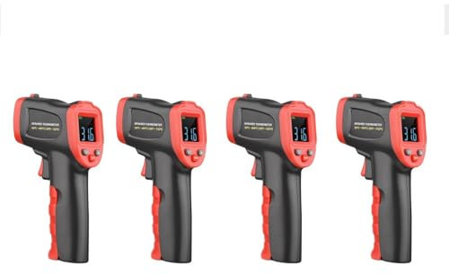 -50℃～600℃ /-58℉～1112℉ Colorful Screen Infrared Thermometer IR Laser Thermometer Handheld Non-Contact Digital Temperature Tester Pyrometer Temperature Gun for Kitchen Cooking BBQ Chocolate Pizza