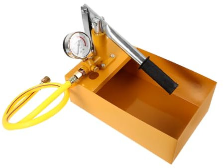 Alipis Hydrostatic Pressure Tester Pump Manual Water Pressure Test Gauge for Building Projects