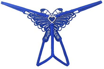 Generico Mutande da Donna A T String Lingerie Thong Women's Pajamas Sexy Lace Mutandine per Donne Sexydonna Hot Aperte Slip Curvy Mutanda Brasiliana Perizoma Pizzo Vita Alta Micro Tanga
