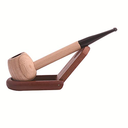 SlimpleStudio Tabakpfeife Manuelle Holzpfeifen Filter Rauchen Rohr Herb Bakelite Tabakspfeife Narguile Grinder Zigarettenhalter Pfeife