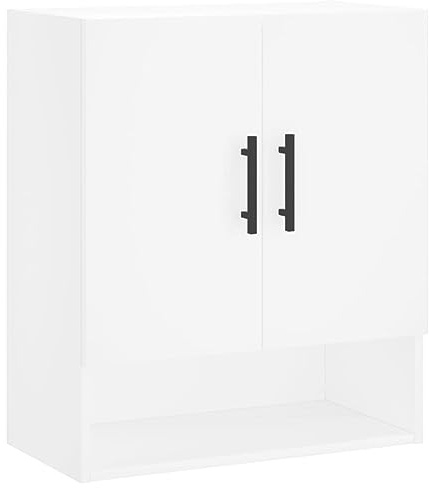 vidaXL Wandschrank Weiß 60x31x70 cm Holzwerkstoff