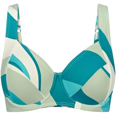 Triumph Summer Mix & Match W 01 pt, Bikini Top Damen, Mehrfarbig (Blue - Light Combination), 40