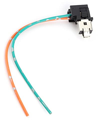 Glomora Car Bulb Socket, H1 / H3 Plastic + Copper Core Dual Wire Positive 12V 10A Heat - to 90°C