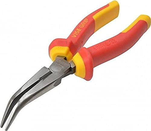 Irwin 10505870 Visegrip High Leverage Vde Bent Nose Plier, 200mm