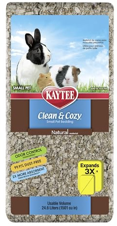 Kaytee Clean & Cozy : litière en papier, super absorbante