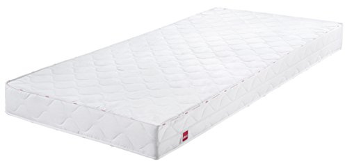 Abeil - Matelas à Ressorts Ensachés - 7 Zones de Confort - Dureté Moyenne H2 - Épaisseur 16cm - Enveloppe Amovible & Lavable en Machine - Certifié Oeko-Tex - 140 x 190 cm