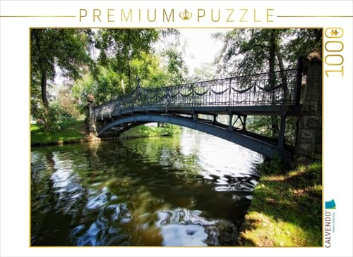 CALVENDO Puzzle Mirow - Pont vers l'île de l'amour 1000 Pieces 64 x 48 cm from ppicture - Petra Voß