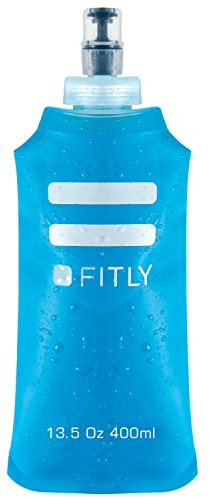 FITLY Soft Flask pour Sac d'Hydratation - Idéal pour Le Running, vélo, randonnée - Gourde Souple