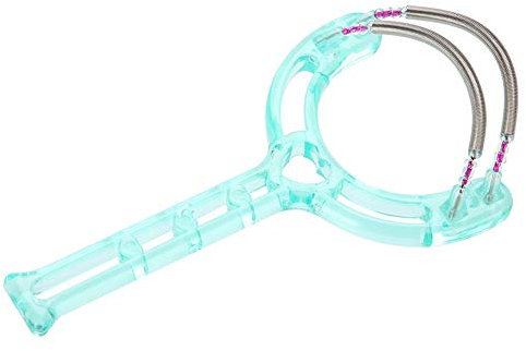 Dispositivo di rimozione dei del viso 2 colori Labbra portatili per il viso Rimozione dell'epilatore dei capelli Dispositivo di bellezza a molla in plastica Ideale per una