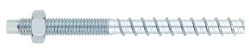 INDEX A PERFECT FIXING - TFS08130 [TFS] Ancrage pour fixation directe sur béton avec tête hexagonale, acier zingué, homologué, dimensions Ø8 x 130 mm, boîte de 50 unités