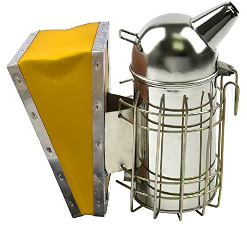 Affumicatore inox BeePro con protezione ø 8 cm.