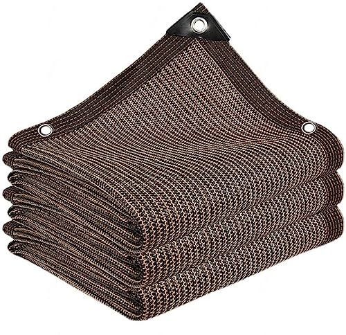 PanHuiWen Rete Ombreggiante con Occhielli Telo Ombra Tenda a Vela Rettangolare Rete Antigrandine per Serra Giardino Auto,3x4m
