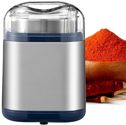 Teksome Smerigliatrice elettrica, mulino per farina | Macinino versatile ed efficiente per la casa - Macinini per cereali, macinacereali sicuri per produrre farina, noci, fagioli, chicchi di caffè,