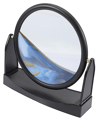KICHOUSE Fließendes Sandbild Ornament Rotierendes Sandgemälde Für Wohnraumdekoration Hochtransparente Sandkunst Und Beruhigend