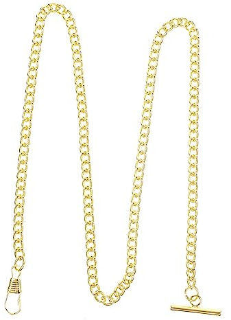 WRITWAA 1stk Taschenuhr Metallkette Zubehör Taschenuhr Mechanisch Punk-schlüsselanhänger Öffner Taschen-Punk-Kette Für Choker-Kette Automatisch Eins Cool Fall Hallo Rostfreier Stahl Golden