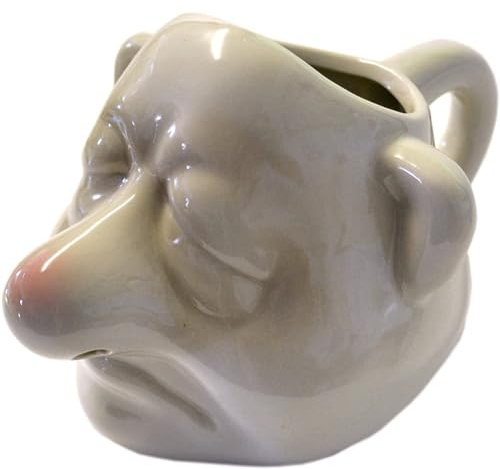 Jrifedptry Bogey Man, separatore per uova in ceramica, per naso, tuorlo d'uovo, gadget per panetteria, campeggio, casa, facile da installare