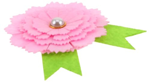 BESPORTBLE 1 Satz Blumen Brosche Bastelset Diy Material für Kreative Handarbeit Bastelgeschenke für Kindergarten Fördert Motorische Fähigkeiten und Kreativität