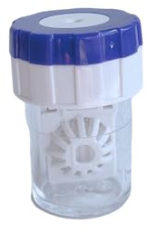 YIXANNX Manual Rotation Type Lens Cleaner for Convenient Cleaning Hygienic and Healthy Plastic Contact Washers