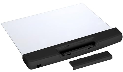 Lámpara LED De Página De Libro | 1 Lámpara Marcapáginas Ultraplana Para Leer En La Cama 17 14,5 2,5 Cm Luz De Lectura Nocturna Brillante Y Agradable A La Vista | Panel De Luz LED Portátil, Ideal
