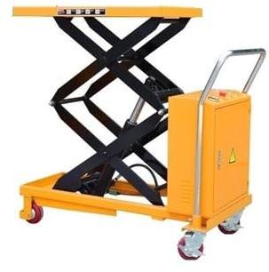 boom lifts Maximum Load Capacity Of 500KG, Electric Hydraulic Lifting Platform 1.5M Mobile Small Flatbed Truck And Handling Vehicle