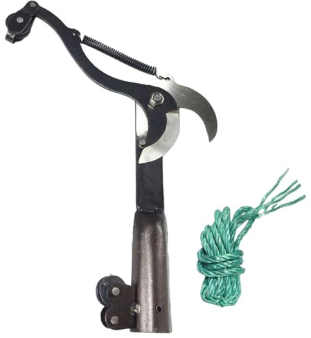 Teleskop Hochentaster - Verlängerte Baumschere Für Hohe Äste | Manuelle Astschere Mit Teleskopstiel | Obstpflücker Und Gartenwerkzeug Für Sträucher, Büsche, Rosen Und Pflanzenveredelung
