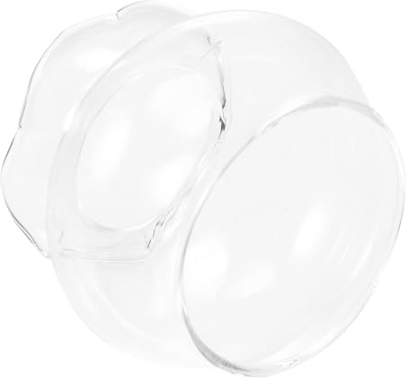 SHERCHPRY Cubrecandela de Vidrio para Lámpara de Aceite Portacandelas Decorativo con Diseño Bordado Accesorio Resistente y Elegante para Templos y Entornos Religiosos