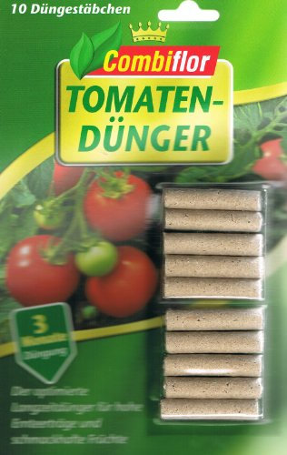 Combiflor Düngestäbchen für Tomaten (10+6+13+4MgO) und Spurennährstoffen Tomatendünger