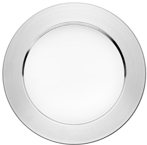 Iittala 300026 Sarpaneva Teller, Platte Edelstahl 26 cm