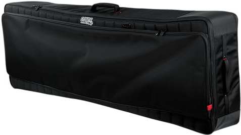 Gator G-PG-88 Keyboard Bag für 88 Tasten – Pro-Go Serie, gepolstert, mit Rucksackgurten & Regenschutz, ideal für Bühne, Studio & Transport
