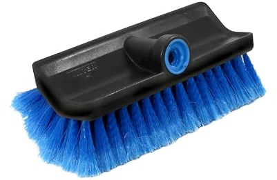 Unger Hydropower Waschbürste, zweistufig, weich, 25,4 cm, Schwarz