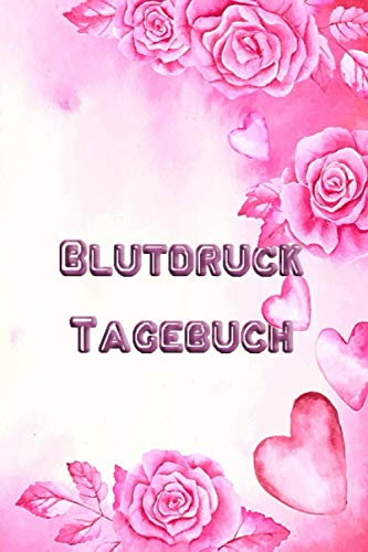 Blutdruck tagebuch: Platz für 1140 Messungen | unkompliziert, übersichtlich, klein und handlich | Blutdrucktagebuch zum Ausfüllen von Datum, Uhrzeit, Blutdruck und Puls.