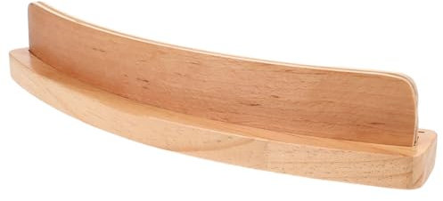 BESTonZON Ausstellungsregale Kartenspielständer Spielkartenetui aus Holz Holztablett Tally Spielkarten Gaming-Karten-Basis Karteninhaber hölzern Ausstellungsstand Karten Spielstand