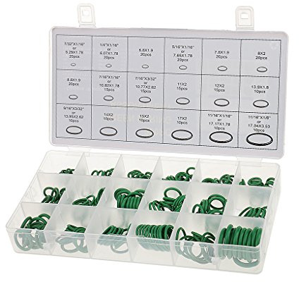 270 Pcs Auto Klimaanlage A/C System HNBR O-Ring Sortiment Kit Grün