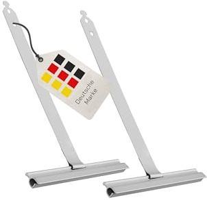 BAUHELD® Lot de 2 ressorts de suspension pour volet roulant Maxi - Suspension de volet roulant en acier à ressort de qualité supérieure - Revêtement plastique - Ressort de volet roulant avec queue