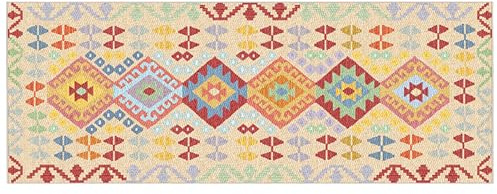 Alfombra larga alfombrar recibidor y entrada interior 40 x 60 cm para hall, cocina, lavandería, corredor, cocina antideslizante, salón, dormitorio