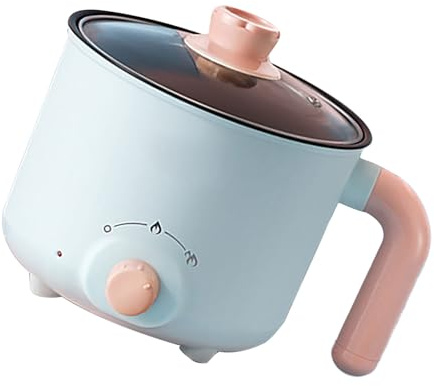 Olla Eléctrica de Calentamiento Rápido, Protección Automática contra Cortes de Energía, Mini Olla Eléctrica para Fideos (#2)