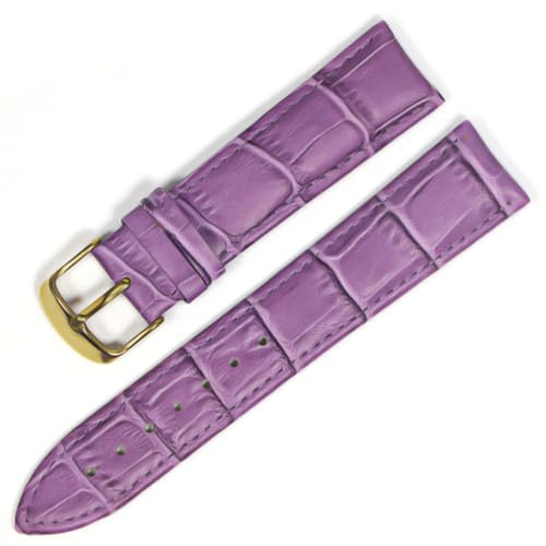 YONGNAGUI NASUNJIA klockarmband äkta läderremmar klockarmband 12 mm 18 mm 20 mm 22 mm klocktillbehör lämpliga för DW-klockor Galaxy Watch Gear S3, 16mm