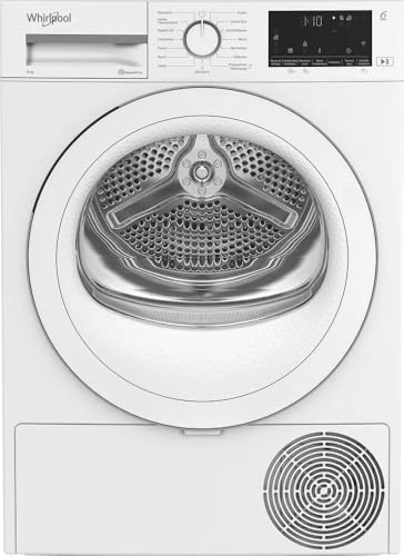 WHIRLPOOL Sèche-linge, Pompe à chaleur, 9 KG, A++/ D, Interface Big Digit (W7S), *