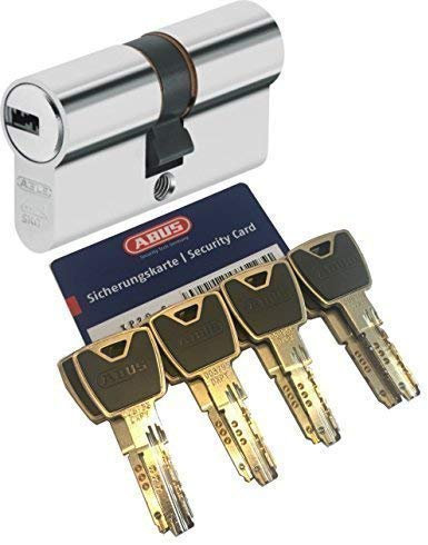 ABUS XP20S Profil-Doppelzylinder Länge 40/50mm mit 8 Schlüssel