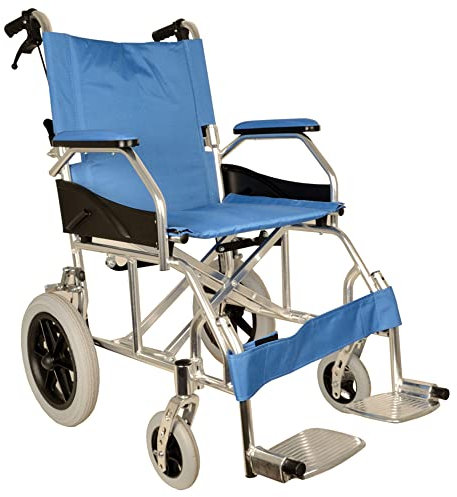 Gima 43250 Queen Carrozzina Alluminio, Azzurro