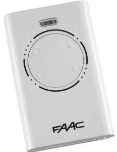 3 trasmettitori manuali FAAC XT4 433 SLH LR, bianco (787008)