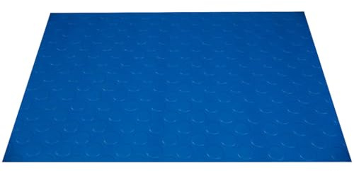 Aqua Select 36 in. x 48 in. Swimming Pool Ladder Mat or Step Pad | Protects Vinyl Pool Liner | Blue, Non-Slip, Rectangular, Outdoor, 36 x 48